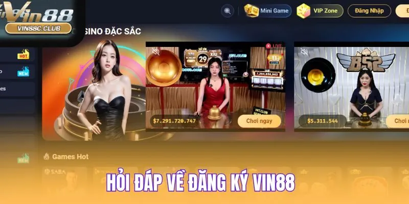 Tổng hợp vài thắc mắc thường gặp về đăng ký VIN88
